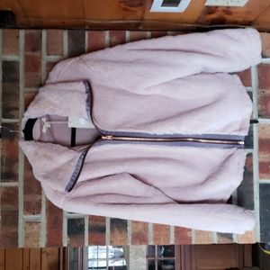NWT Lilac Teddy Coat